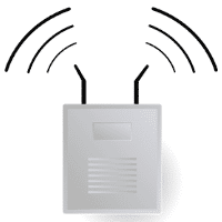 Clip art - Punto di accesso wireless