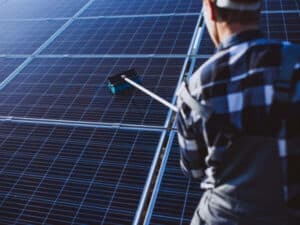 pulizia di pannelli fotovoltaici